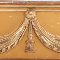 A Pair of Classical Italian Giltwood Decorated Overdoor Panels C 1890  - 3922217