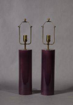 A Pair of Continental Porcelain Lamps - 3513959