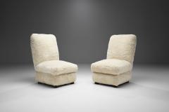 A Pair of Danish Slipper Chairs Denmark 1930s - 2006958