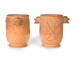 A Pair of Davenport Admiral Lord Nelson Terracotta Wine Coolers - 3681555