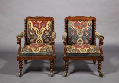 A Pair of Early 19th Century Scottish Oak Chairs - 3514010