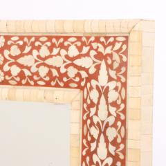A Pair of Faux Bone Inlaid Mirrors  - 4345676