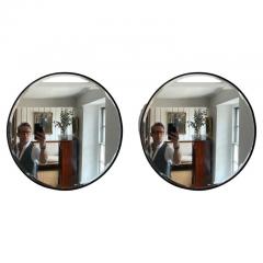 A Pair of Fine Edged 1930s Art Deco Circular Mirrors - 2209826