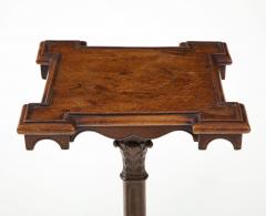 A Pair of Finely Carved Georgian Quatrefoil Mahogany Stands - 3274534