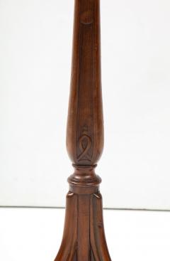 A Pair of Finely Carved Georgian Quatrefoil Mahogany Stands - 3274535