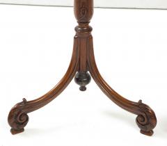 A Pair of Finely Carved Georgian Quatrefoil Mahogany Stands - 3274536