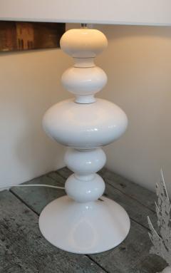 A Pair of French 1980s Ceramic Table Lamps - 3904554