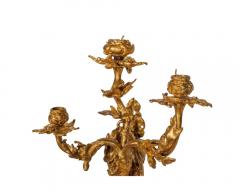 A Pair of French Japonisme Three Light Dragon Bronze Wall Appliques Lievre - 3979177