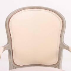 A Pair of French Louis XV style open arm chairs C 1920  - 4215573