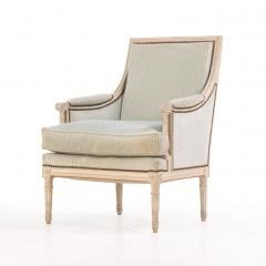 A Pair of French Louis XVI style Painted Berg re Chairs C 1930  - 4345695