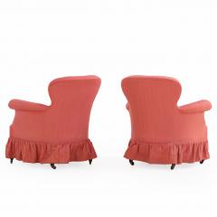 A Pair of French Napoleon III Armchairs C 1860  - 4492233