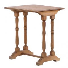 A Pair of French Oak Side Tables C 1900  - 4526845