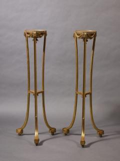 A Pair of George III Gilt Neoclassical Stands - 3513932