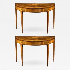 A Pair of Irish George III Console Tables - 1309372