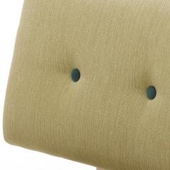 A Pair of MCM Painted and Upholstered Low Boudoir Chairs C 1950  - 4379989