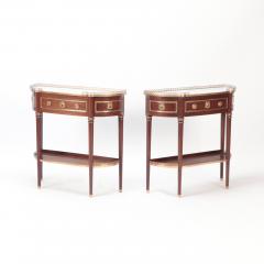 A Pair of Mahogany Bronze Mounted Console Tables C 1940 - 2538358