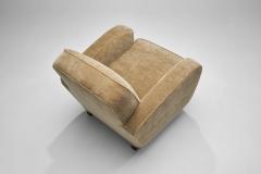 A Pair of Norwegian Art Deco Oak Armchairs Norway 1930s - 4028827