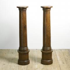 A Pair of Oak Columns - 3576318