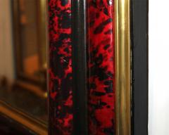 A Pair of Palatial 19th Century English Regency Red Tortoiseshell Mirrors - 3632311