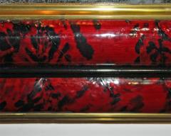 A Pair of Palatial 19th Century English Regency Red Tortoiseshell Mirrors - 3632323