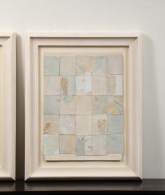 A Pair of Patchwork Painterly Collages - 4292392