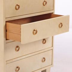 A Pair of Pergamino 4 Drawers Cabinets Nightstands C 1950  - 4288609