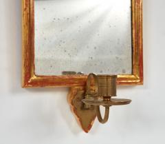 A Pair of Queen Anne Gilt Candle Sconces - 4447903