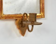 A Pair of Queen Anne Gilt Candle Sconces - 4447904