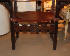 A Pair of Rare 17th Century Spanish Walnut Armchairs - 3554890