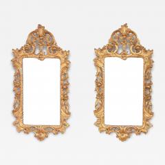 A Pair of Rococo Giltwood Mirrors - 4218575