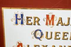 A Pair of Royal Warrant Proclamation Signs - 4076295