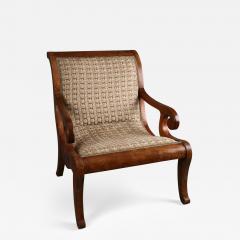A Pair of Spanish Colonial Neoclassical Armchairs Vto De Nva Espana ca 1830 - 223092
