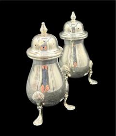 A Pair of Sterling Silver Salt Pepper Shakers - 3870977