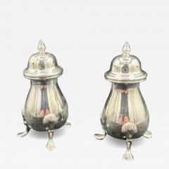 A Pair of Sterling Silver Salt Pepper Shakers - 3871891