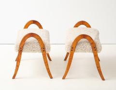 A Pair of Swedish Modernist stool Ca 1950s - 4806621