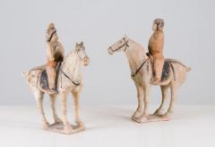 A Pair of Two Court Ladies on Horseback - 496120