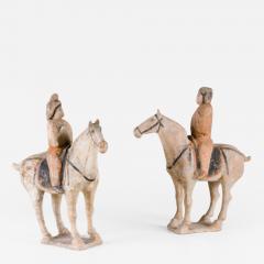 A Pair of Two Court Ladies on Horseback - 497016