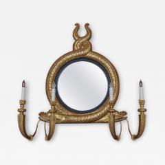 A Pair of Unusual Regency Period Convex Mirrors - 3210489