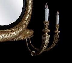 A Pair of Unusual Regency Period Convex Mirrors - 3632363