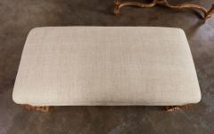 A Pair of Upholstered Giltwood Benches - 4559372