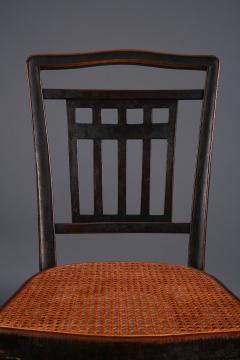 A Pair of Wiener Werkstatte Caned Side Chairs Austrian ca 1916 - 54610