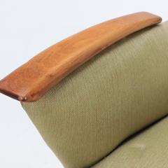 A Pair of restored Danish armchairs with rolled arms Circa 1950 - 3019356