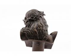 A Patinated Bronze Bust of Jesus Christ by Clesinger and Barbedienne 12 High - 4552854