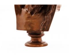 A Patinated Bronze Bust of Jesus Christ by Clesinger and Barbedienne 15 High - 4552875