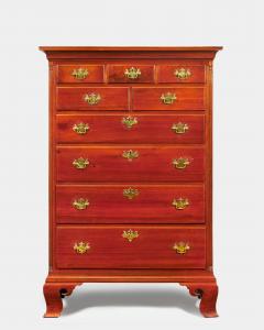 A Pennsylvania Walnut Tall Chest of Drawers - 3683513