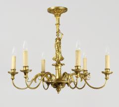 A Petite Empire 6 Arm Chandelier - 503269