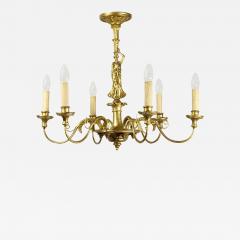 A Petite Empire 6 Arm Chandelier - 505026