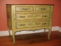 A Polychromed Painted Italian Commode - 115542