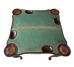 A Queen Anne Period Carved Walnut Lift top Gate Leg Games Card Table - 3467682
