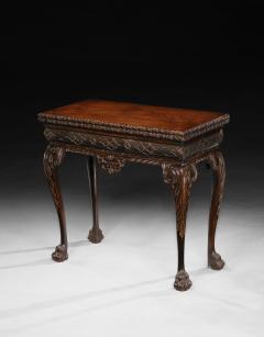 A RARE GEORGE II MAHOGANY TEA TABLE - 4414521
